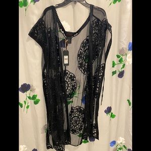 SHYANNE WOMEN'S LACE DUSTER KIMONO